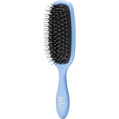 Wet Brush Shine Enhancer Hair Brush Between Wash Days to Distribute Natural Oils Solid Sky Blue - Imperfect Box