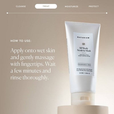 Naturium KP Body Scrub & Mask 8 oz - Imperfect Container