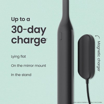 quip Ultra Next Generation Smart Sonic Electric Toothbrush Onyx - Imperfect Box
