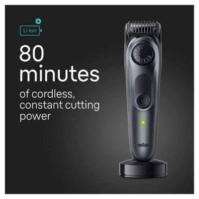 Braun All-In-One Style Kit Series-5 AiO5470 Rechargeable 9-in-1 Body Beard & Hair Trimmer - New