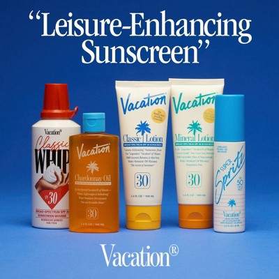 Vacation Sunscreen Classic Face Lotion SPF 45 3 fl oz - Imperfect Container