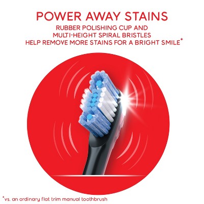 Colgate Optic White Pro Series Sonic Battery Powered Toothbrush Black - Imperfect Box