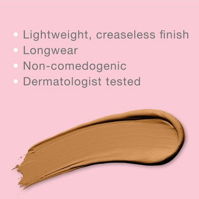 Neutrogena Healthy Skin Radiant Cream Concealer Hazelnut Medium 01  0.24oz - Imperfect Container