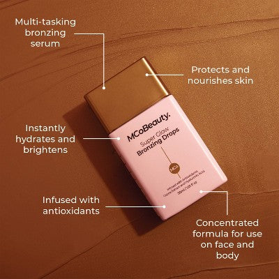 MCoBeauty Super Glow Bronzing Drops 1.01 fl oz - New