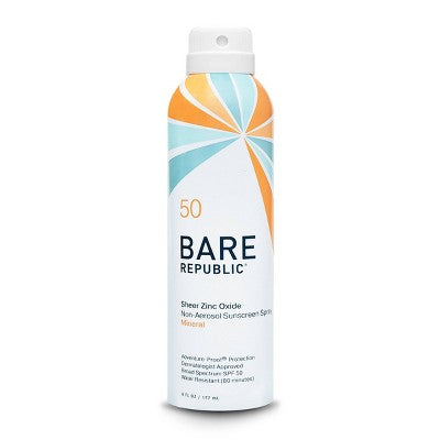 Bare Republic Mineral Vanilla Coco Spray SPF 50 6.0 fl oz - Imperfect Container