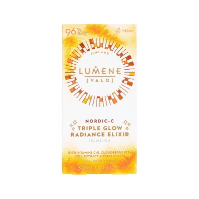 Lumene Nordic-C Valo Triple Glow Radiance Elixir 1 fl oz - Imperfect Box