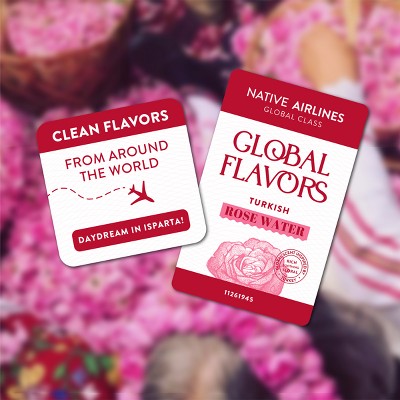 Native Limited Edition Global Flavors Deodorant Turkish Rose Water 2.65 fl oz - Imperfect Container