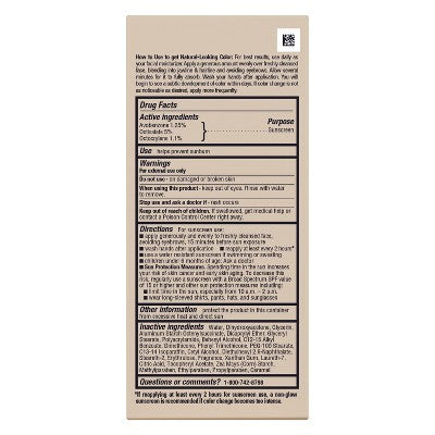 Jergens Glow Face Moisturizer Self Tanner Daily Sunscreen SPF 20 2 fl oz Fair To Medium - Imperfect Box