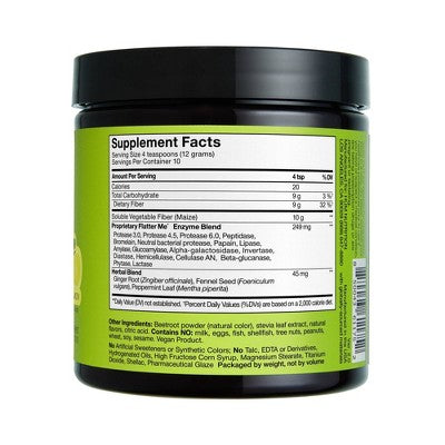 HUM Nutrition Flatter Me Fiber GLP-1 Booster Dietary Supplements 4oz - Imperfect Container