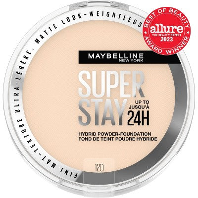 Maybelline Super Stay Matte 24HR Hybrid Pressed Powder Foundation 120 0.21 oz - Imperfect Container