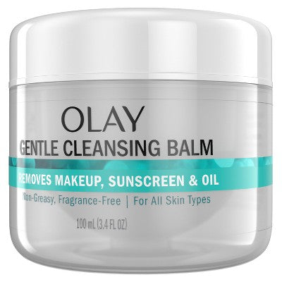Olay Gentle Cleansing Balm Makeup Remover 3.4 fl oz - Imperfect Container