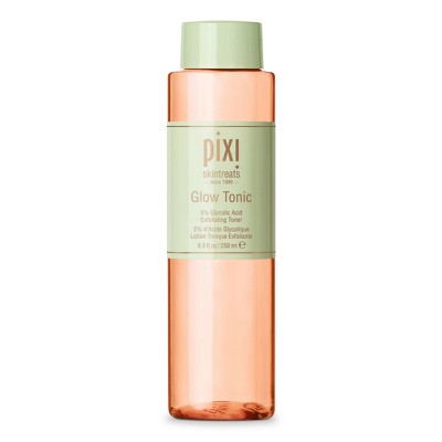 Pixi Skintreats Glow Tonic Glycolic Acid Exfoliating Toner 8.5 fl oz - Imperfect Container