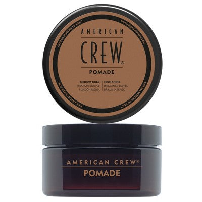 American Crew Men's Medium Hold; High Shine Hair Pomade Gel 3oz - New
