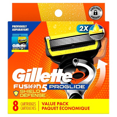 Gillette ProGlide Shield Razor Refills for Men 8 Blade Refills Imperfect Box