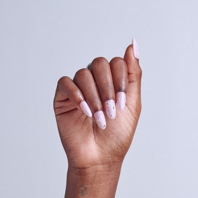 Kiss Glam Jeweled Press-On Fake Nails Medium Almond Breeze of Bliss 35ct - Imperfect Box