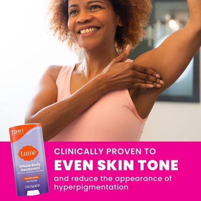 Lume Whole Body Women's Deodorant Stick Soft Powder 2.6oz - Imperfect Container