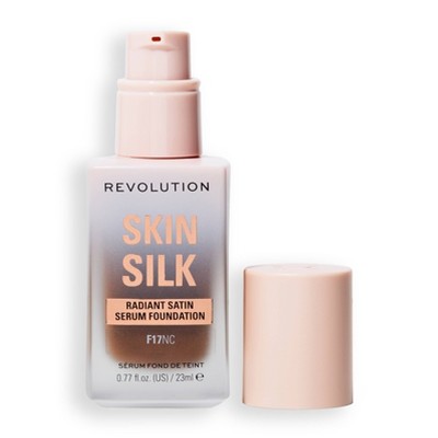 Makeup Revolution Skin Silk Serum Foundation 17NC 0.77 fl oz - New