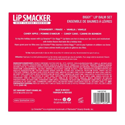 Lip Smacker Biggy Cosmetic Gift Set 4pk - Imperfect Box
