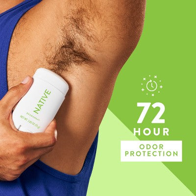 Native Solid Deodorant for Women & Men Cucumber & Mint  2.65oz - New