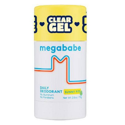 Megababe Sunny Pits Daily Solid Deodorant 2.6oz - New