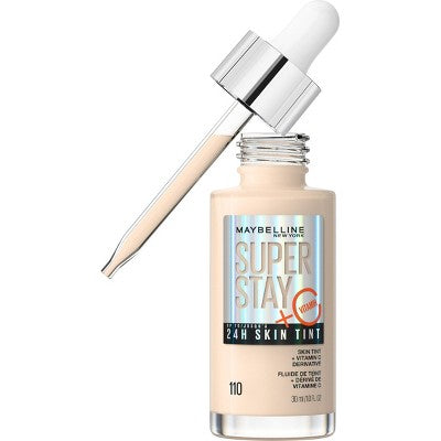 Maybelline Super Stay 24HR Skin Tint Foundation Serum with Vitamin C 110 1 fl oz - New