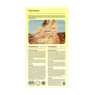 Sun Bum Lighten & Tone Kit 5.5 fl oz/2ct - New