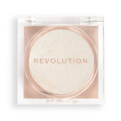 Makeup Revolution Beam Bright Highlighter Diamond Glow 0.08oz - Imperfect Container