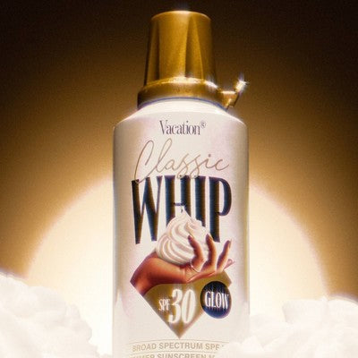 Vacation Classic Whip Glow SPF 30 4 fl oz - Imperfect Container