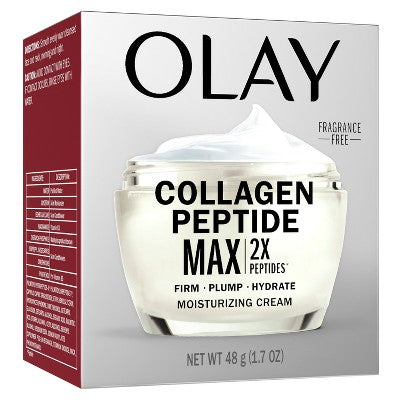 Olay Regenerist Collagen Peptide 24 MAX Face Moisturizer  1.7 fl oz - Imperfect Box