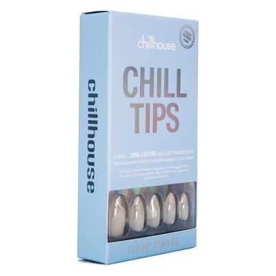 Chillhouse Chill Tips Press-On Fake Nails Tipsy Tinsel 24ct - Imperfect Box