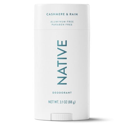 Native Men Invisible Solid Deodorant Cashmere & Rain 3.1oz - Imperfect Container