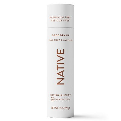Native Spray Deodorant for Women & Men Coconut & Vanilla 3.5oz - Imperfect Container