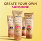 Jergens Glow Daily Moisturizer + Sunless Self Tanner Tanning Lotion Medium To Tan 7.5 fl oz - Imperfect Container