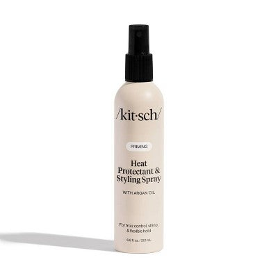 Kitsch Priming Argan Oil Heat Protectant & Styling Spray 6.8 oz - New