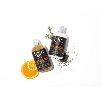 TGIN Triple Moisture Rich Replenishing Conditioner For Natural Hair with Shea Butter and Argan Oil  13 fl oz - Imperfect Container