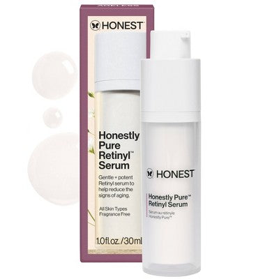 Honest Beauty Honestly Pure Retinyl Serum with Retinyl Linoleate 1.0 fl oz - Imperfect Box
