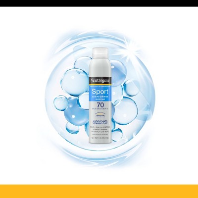Neutrogena Ultimate Sport Body Spray Sunscreen SPF70 5oz - Imperfect Container