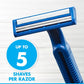Gillette Sensor2 Base Fixed Head Men&#39;s Disposable Razors 18ct - Imperfect Box