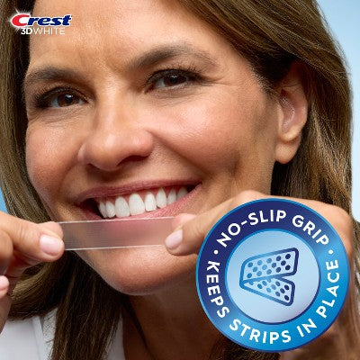 Crest 3D Whitestrips Sensitive White Kit 14 Treatments - Imperfect Box