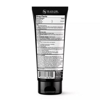 Black Girl Sunscreen Make it Hybrid with Zinc and Lavender Sunscreen SPF 50 3 fl oz - Imperfect Container