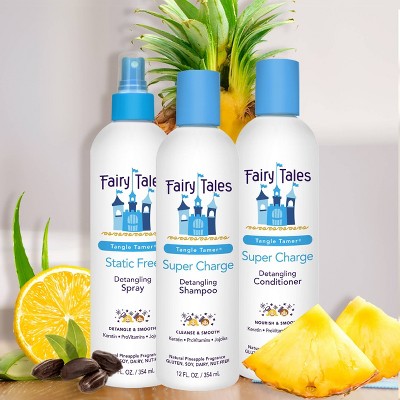 Fairy Tales Static-Free Detangling Spray 12 fl oz - Imperfect Container