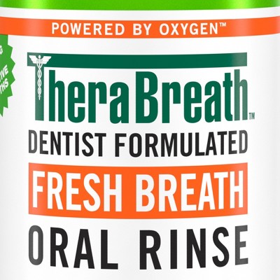 TheraBreath Fresh Breath Mouthwash 33.8 fl oz - Imperfect Container