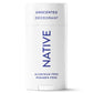 Native Solid Deodorant Unscented Aluminum-Free 2.65oz - Imperfect Container