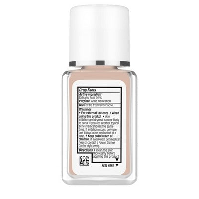Neutrogena Skin Clearing Oil-Free Liquid Foundation 20 Natural Ivory 1 fl oz - Imperfect Container