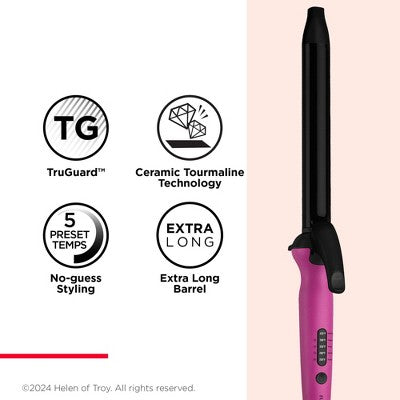 Revlon Easy Heat Precision Hair Curling Iron 1" - Imperfect Box