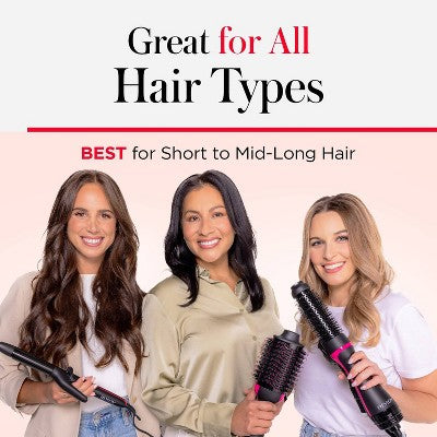 Revlon One-Step Volumizer Hair Dryer and Hot Air Brush Black - Imperfect Box