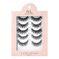 House of Lashes 100% Cruelty-Free Faux Mink Fibers False Eyelashes Set 5pr - Imperfect Box