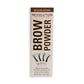 Makeup Revolution Brow Powder Stamp & Stencil Medium Brown 0.02oz - New