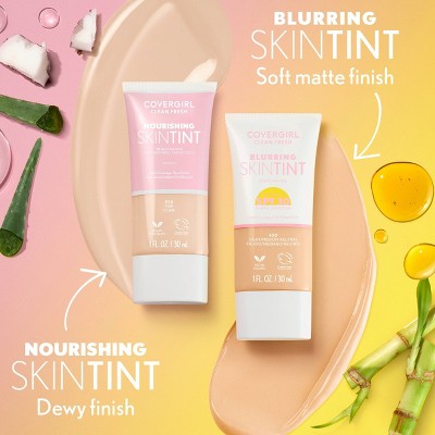 COVERGIRL Clean Fresh Blurring Skin Tint Fair Neutral 1 fl oz - New