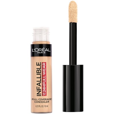 L'Oreal Paris Infallible Full Wear, Full Coverage, Waterproof Concealer 345 Oatmeal 0.33 fl oz - New